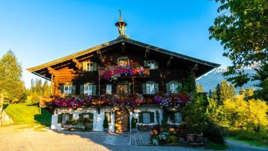 Ferienwohnung Lara Scheffau am Wilden Kaiser Buitenkant foto